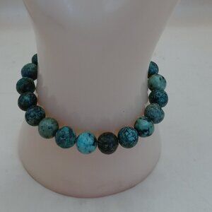 Unisex Natural Stone Bracelet Peruvian Craftsmanship Cusco